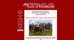 Desktop Screenshot of battleofsac.com